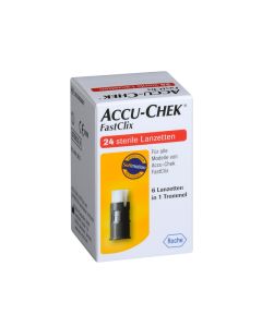 Accu-Chek FastClix Lanzetten 24 Stück
