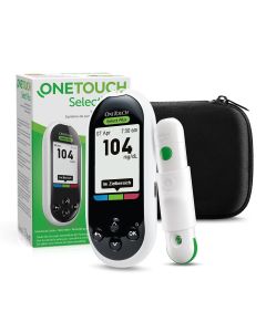 OneTouch Select Plus Blutzucker-Messgerät (mg/dl) I Diabetes-Testset