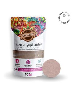 FreeStyle Libre 3 Fixierungstapes (Overpatches) Beige 