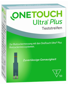 OneTouch Ultra Plus Teststreifen 50 Stück