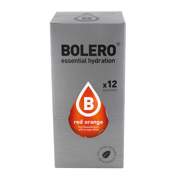 Bolero Erfrischungsgetränk Red Orange mit Stevia 12 Stück