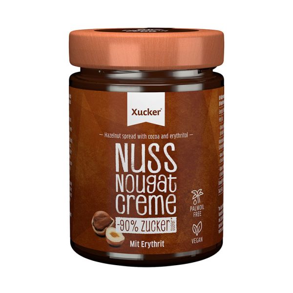 Nuss-Nougart-Creme mit Erythrit von Xucker