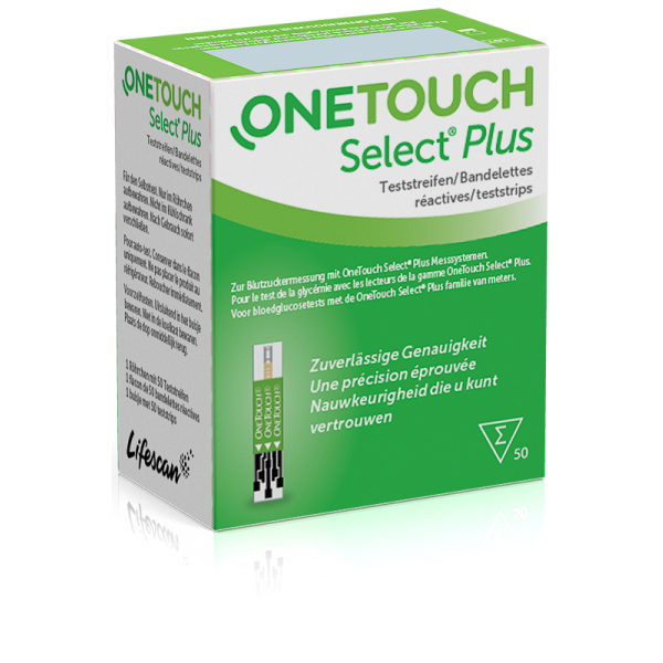 OneTouch Select Plus Teststreifen 50 Stück