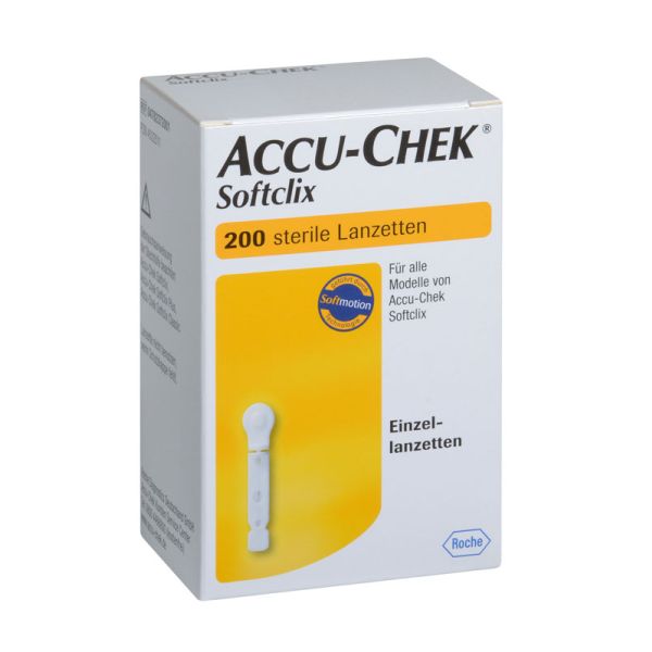 Accu-Chek Softclix Lanzetten 28 G 200 Stück